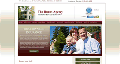 Desktop Screenshot of burnsagency.com